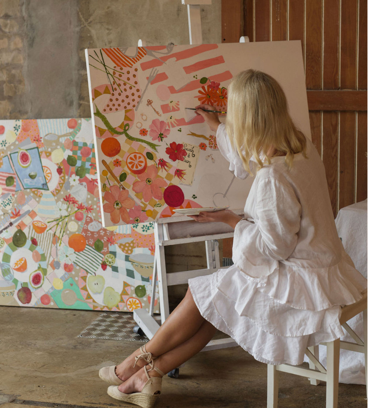 LIVE WEDDING + SPECIAL EVENT PAINTING FLORALS + ABSTRACT STILL LIFE