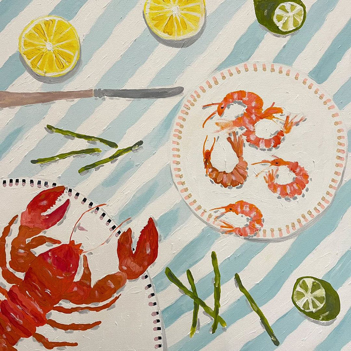 "A seafood table" AVAILABLE AT THE TOOWOOMBA GALLERY