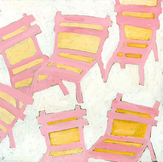 "Deck Chairs" Print